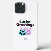 Bunny Fuzzies Apple iPhone 13 Pro Maxケース Case-Mate iPhoneケース (裏面)