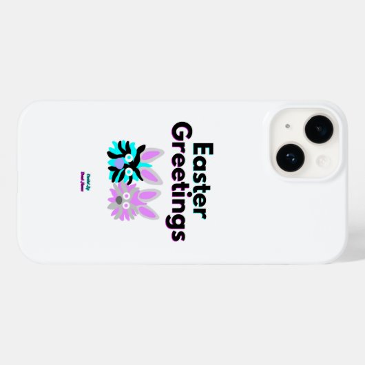 Bunny Fuzzies Apple iPhone 14ケース Case-Mate iPhoneケース (裏面 (横))