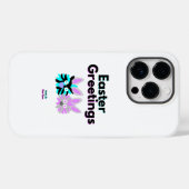Bunny Fuzzies Apple iPhone 14 Proケース Case-Mate iPhoneケース (裏面 (横))