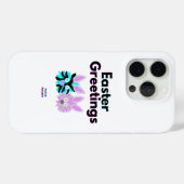 Bunny Fuzzies Apple iPhone 15 Proケース Case-Mate iPhoneケース (裏面 (横))