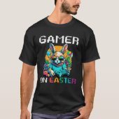 Bunny Game Controller Easter Day Gamer Easter  For Tシャツ (正面)