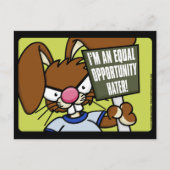 Bunny Hater怒のはがき ポストカード (正面)