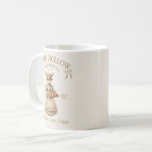 Bunny Hollow Bakery Vintage Easter Rabbit Baker コーヒーマグカップ (正面左)