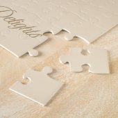 Bunny Hollow Bakery Vintage Easter Rabbit Baker ジグソーパズル (側面)