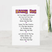 Bunny Hop歌詞イースターカ ードカスタマイズ! シーズンカード (正面)