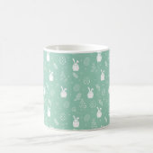 Bunny Hop Mug – Easter Egg Pattern コーヒーマグカップ (中央)