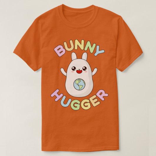 Bunny Hugger Greta Thunbergエイリアス・トリビュート1 Tシャツ (デザイン正面)