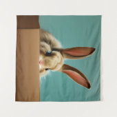 Bunny in a Box タペストリー (正面(横))