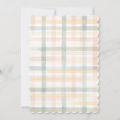 Bunny in Tea Cup水彩招待状 招待状 (裏面)