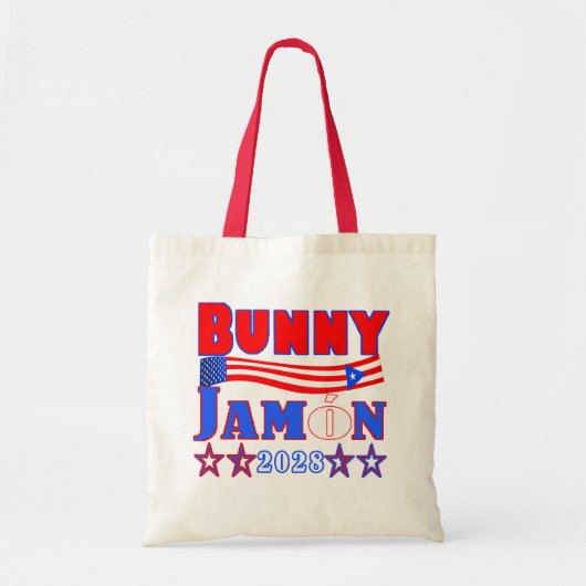 bunny jamon 2028 トートバッグ (正面)