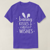 Bunny Kisses & Easter Wishes Christian Bible For A Tシャツ (デザイン正面)