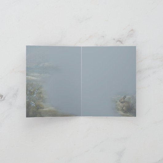 Bunny Lane [blank] 4 x 5.6" カード (内部)