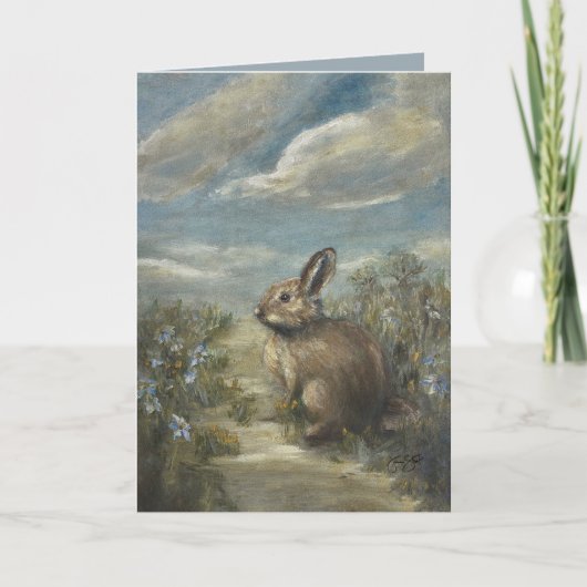 Bunny Lane [blank] 5 x 7" カード (正面)