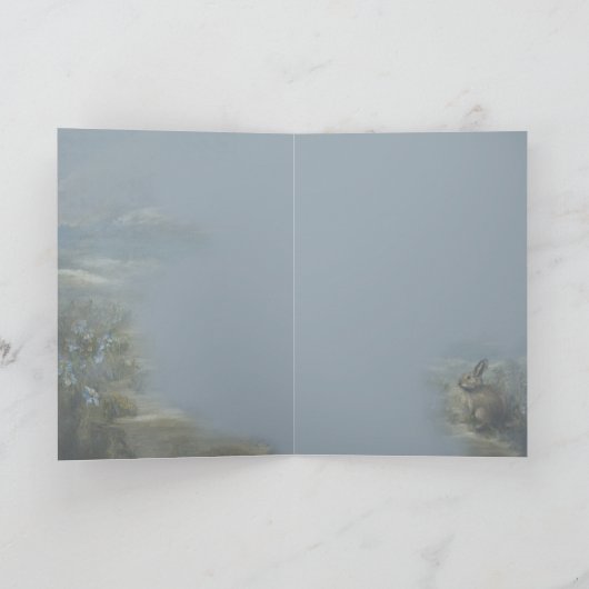 Bunny Lane [blank] 5 x 7" カード (内部)