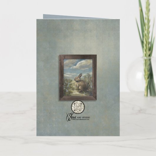 Bunny Lane [blank] 5 x 7" カード (裏面)