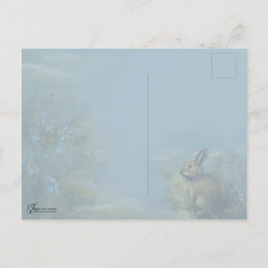 Bunny Lane EASTER ポストカード (裏面)