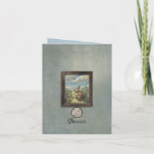 Bunny Lane EASTER 4 x 5.6" カード (裏面)