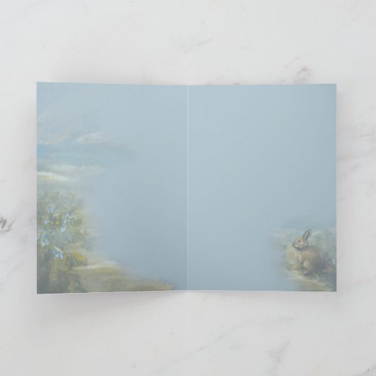 Bunny Lane EASTER 5 x 7" カード (内部)