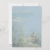 Bunny Lane Invitation 招待状 (裏面)