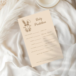 Bunny Light Beige Genderがベビー予測を明らかにする