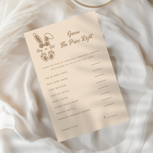 Bunny Light Beige Genderが価格を推測する (クリエイターアップロード済み)