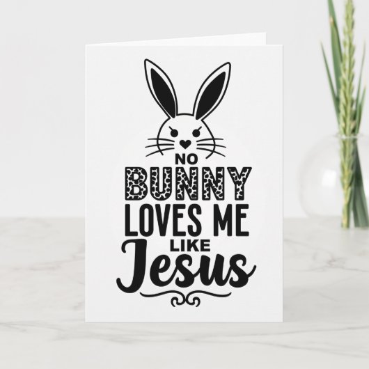 Bunny Love Creative Art Card カード (正面)