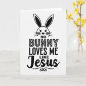 Bunny Love Creative Art Card カード (黄色い花)