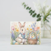 Bunny Loves You Easter Holiday (for kids) Postcard シーズンポストカード (スタンド正面)