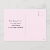 Bunny Loves You Easter Holiday (for kids) Postcard シーズンポストカード (裏面)