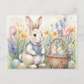Bunny Loves You Easter Holiday (for kids) Postcard シーズンポストカード (正面)