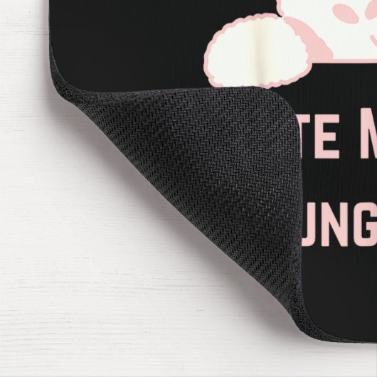 Bunny Meme I Hate My Stud Chungus Life  マウスパッド (コーナー)