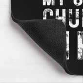 Bunny Meme I Hate My Stud Chungus Life  マウスパッド (コーナー)