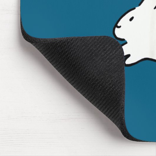 Bunny Meme I Hate My Stud Chungus Life  マウスパッド (コーナー)