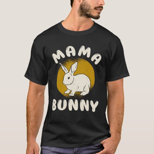 Bunny Mom Bunny Easter Friends Mother Easter Tシャツ (正面)