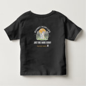 Bunny Mom Life T-Shirt, Just One More Bunny Shirt, トドラーTシャツ (裏面)