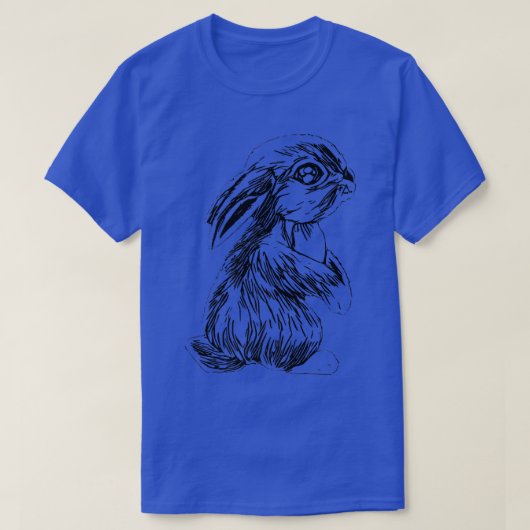 Bunny Motif cute Rabbit Rodent Pet Animals Rabbits Tシャツ (デザイン正面)