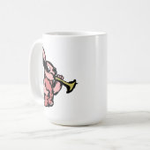 Bunny Music コーヒーマグカップ (正面左)