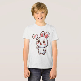 BUNNY. #Part2 / Kids T-shirt (funny bunny) #3 トライブレンドＴシャツ