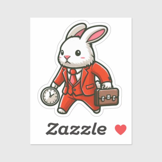 BUNNY. #Part2 / Sticker (bunny bussinesman) #7 シール (シート)