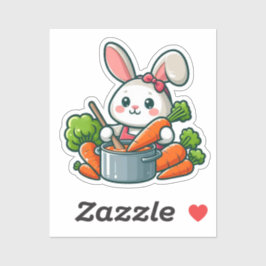 BUNNY. #Part2 / Sticker (bunny is coocking) #11 シール