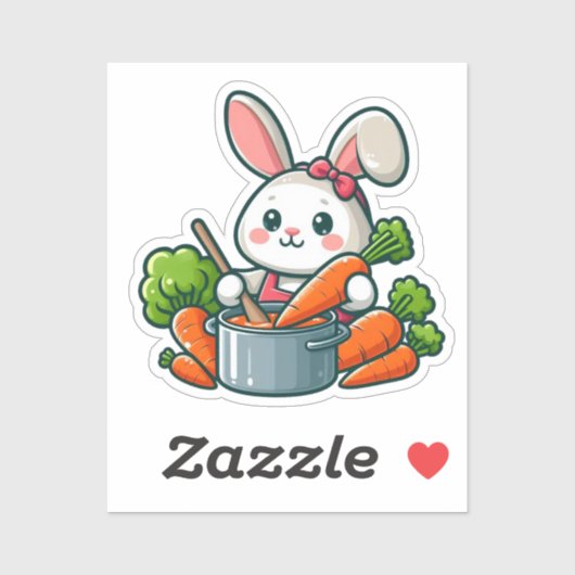 BUNNY. #Part2 / Sticker (bunny is coocking) #11 シール (シート)
