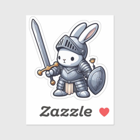 BUNNY. #Part2 / Sticker (bunny knight) #15 シール (シート)