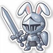 BUNNY. #Part2 / Sticker (bunny knight) #16 シール (正面)