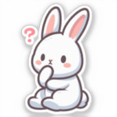 BUNNY. #Part2 / Sticker (bunny sticker) #5 シール (正面)