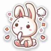 BUNNY. #Part2 / Sticker (bunny sticker) #6 シール (正面)