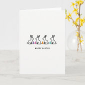 Bunny Pastel Season Greetings Card カード (黄色い花)