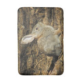 Bunny Photo Small Rabbit in Sunshine自然 バスマット (正面縦)