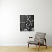 Bunny Playing a Guitar タペストリー (インサイチュ)