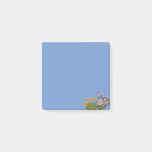 Bunny Post it Notes ポストイット (正面)