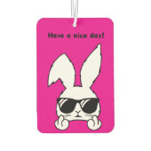 Bunny Rabbit カーエアーフレッシュナー (裏面)